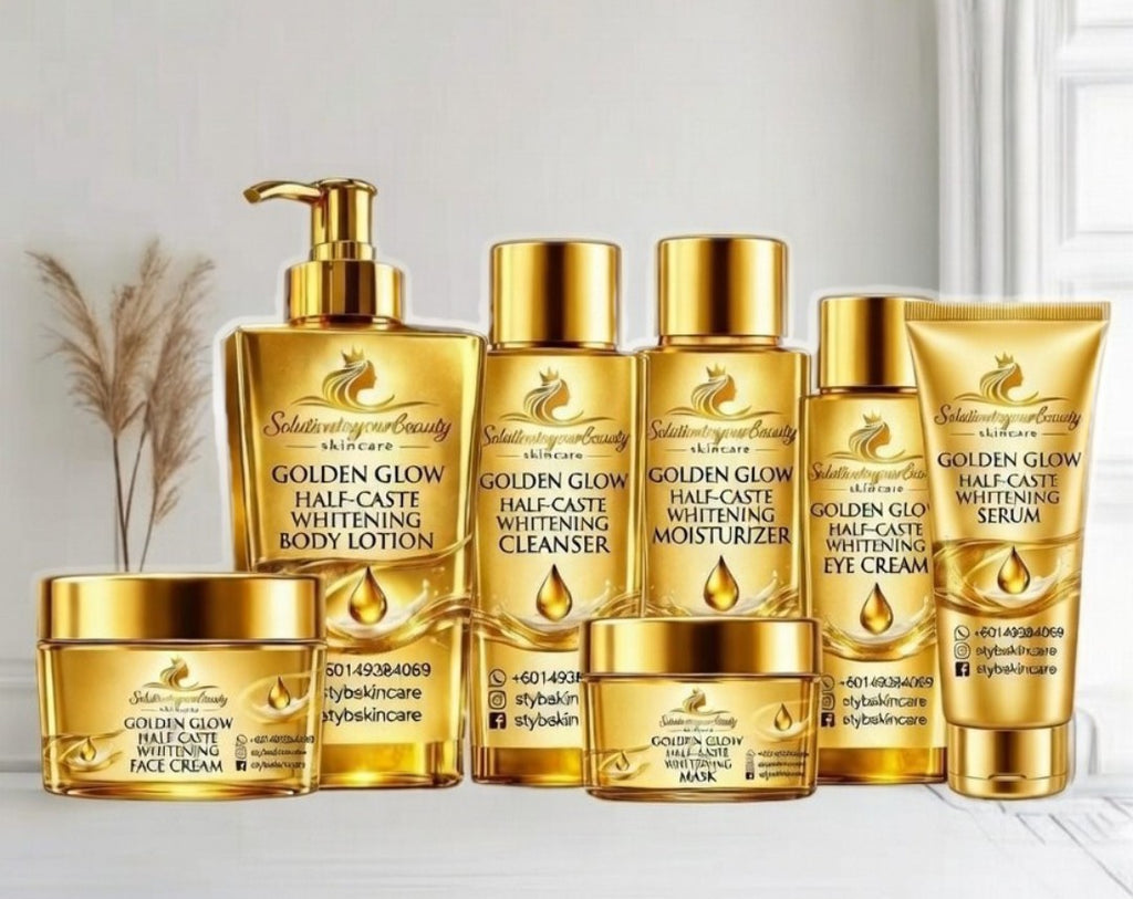 GOLDEN GLOW HALF-CASTE WHITENING SET