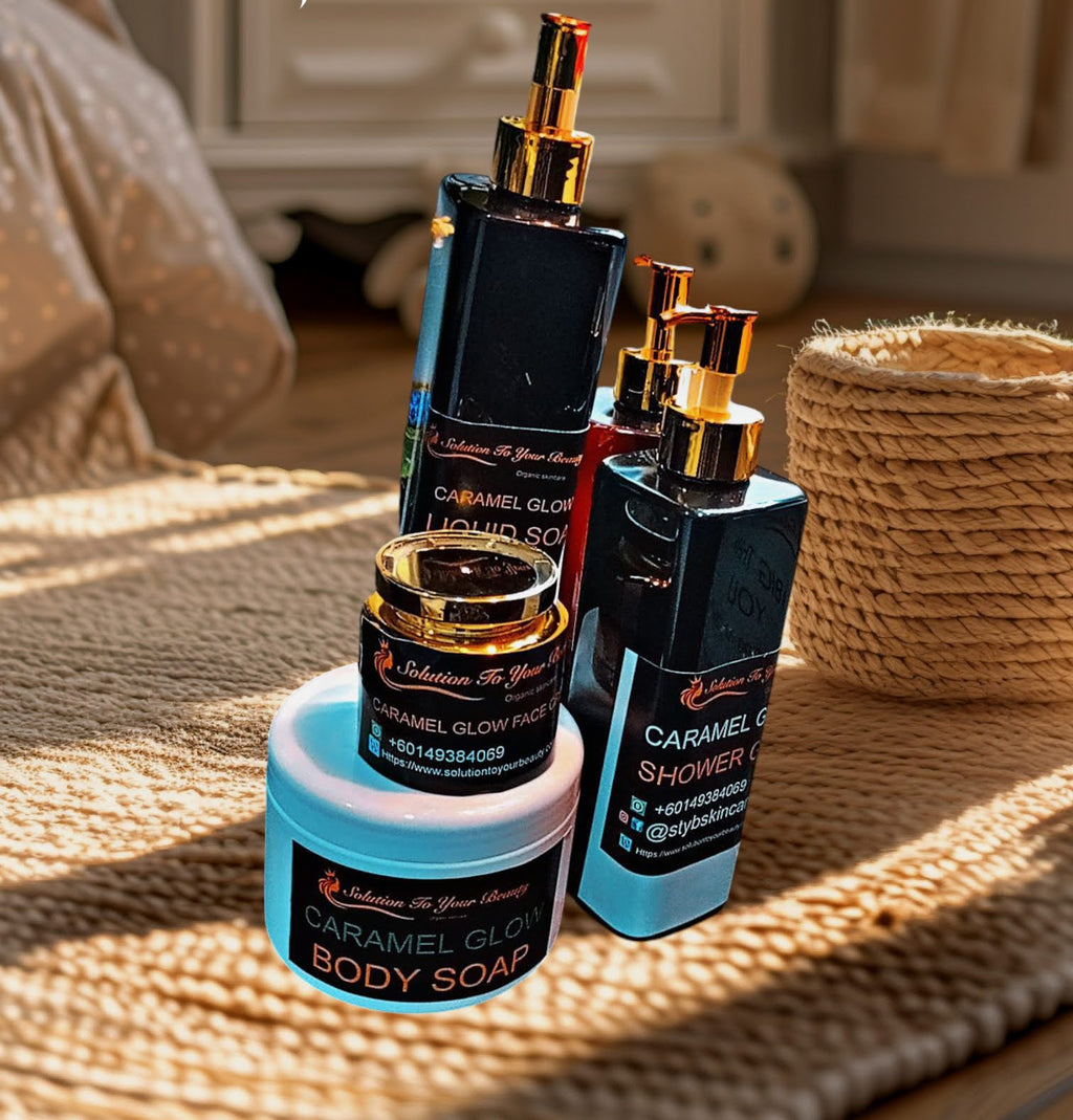 CARAMEL GLOW  SET