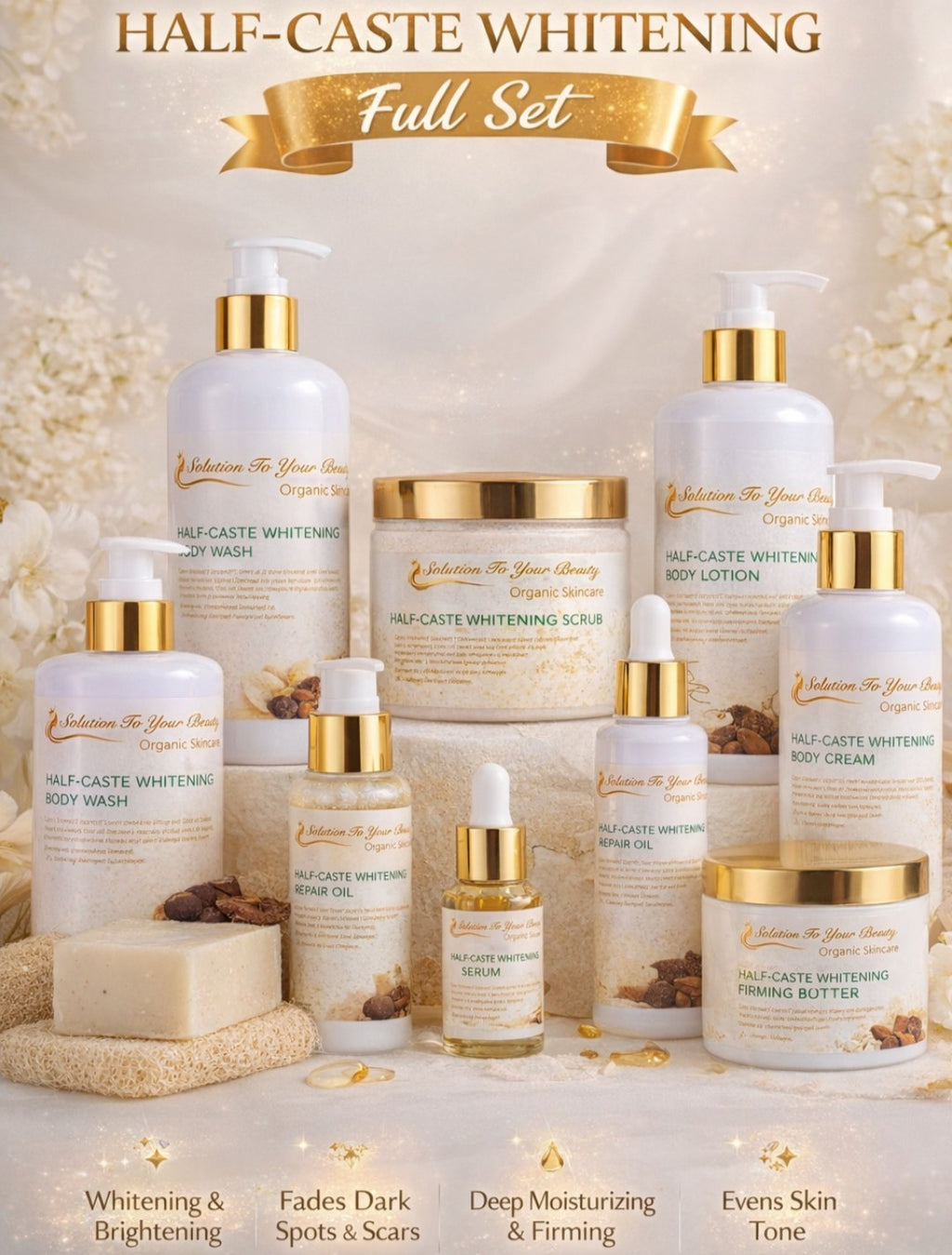 HALF-CASTE WHITENING FULL SET
