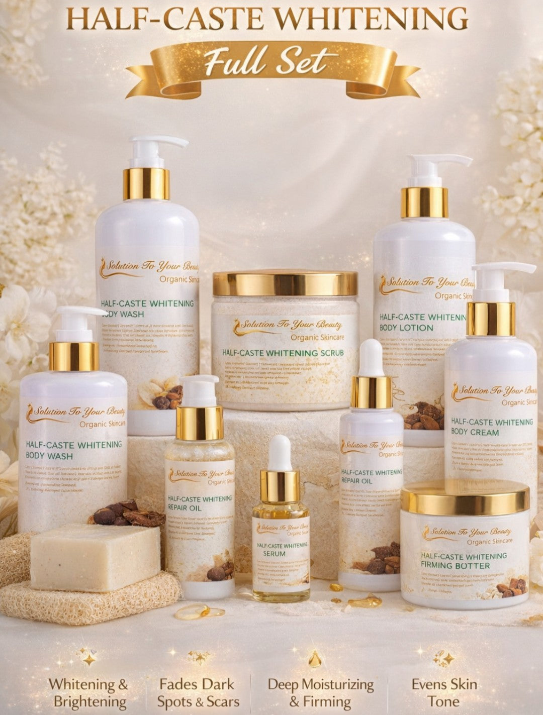 HALF-CASTE WHITENING FULL SET