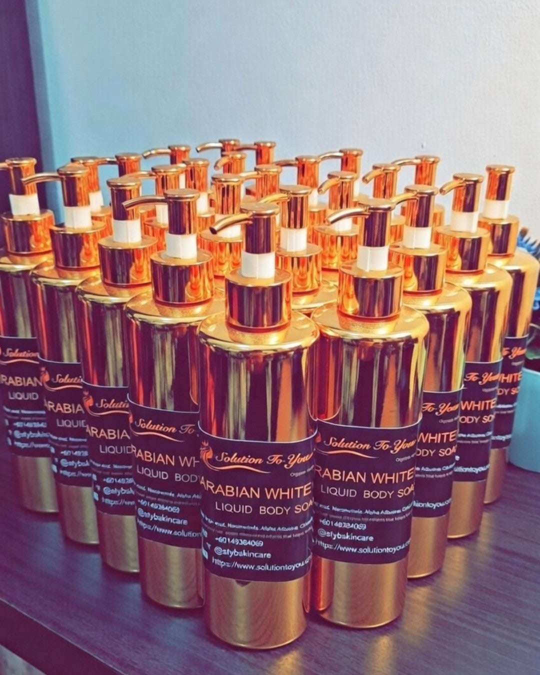 ARABIAN  WHITENING Liquid BODY SOAP