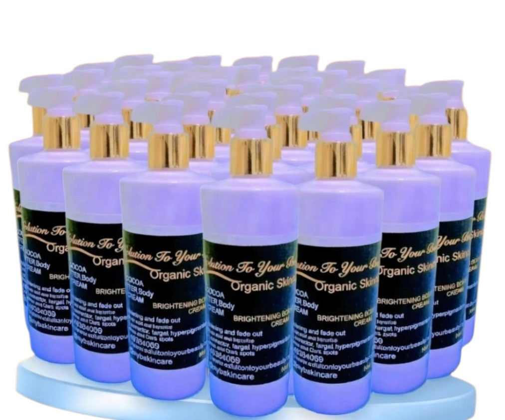 COCOA BUTTER BRIGHTENING BODY LOTION