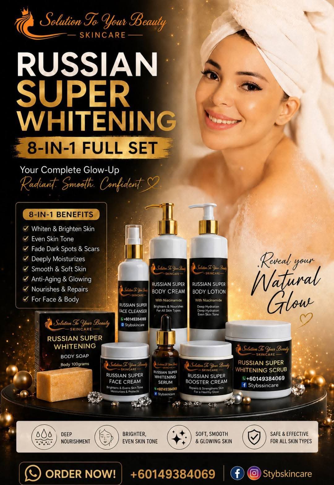 RUSSIAN SUPER WHITENING SET