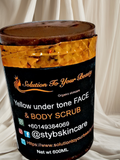 YELLOW UNDERTONE  BODY SCRUB