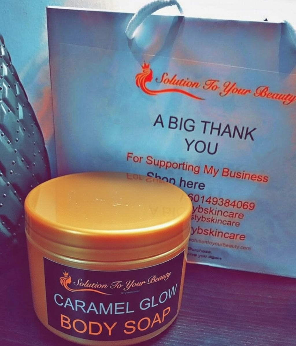 CARAMEL GLOW BODY SOAP