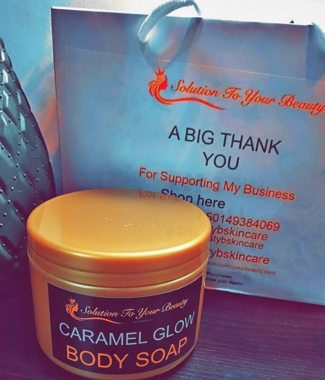CARAMEL GLOW BODY SOAP
