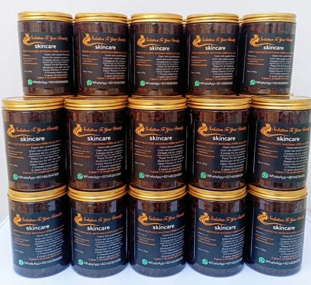 7DAYS HALFCASTE WHITENING HERBAL BLACK SOAP