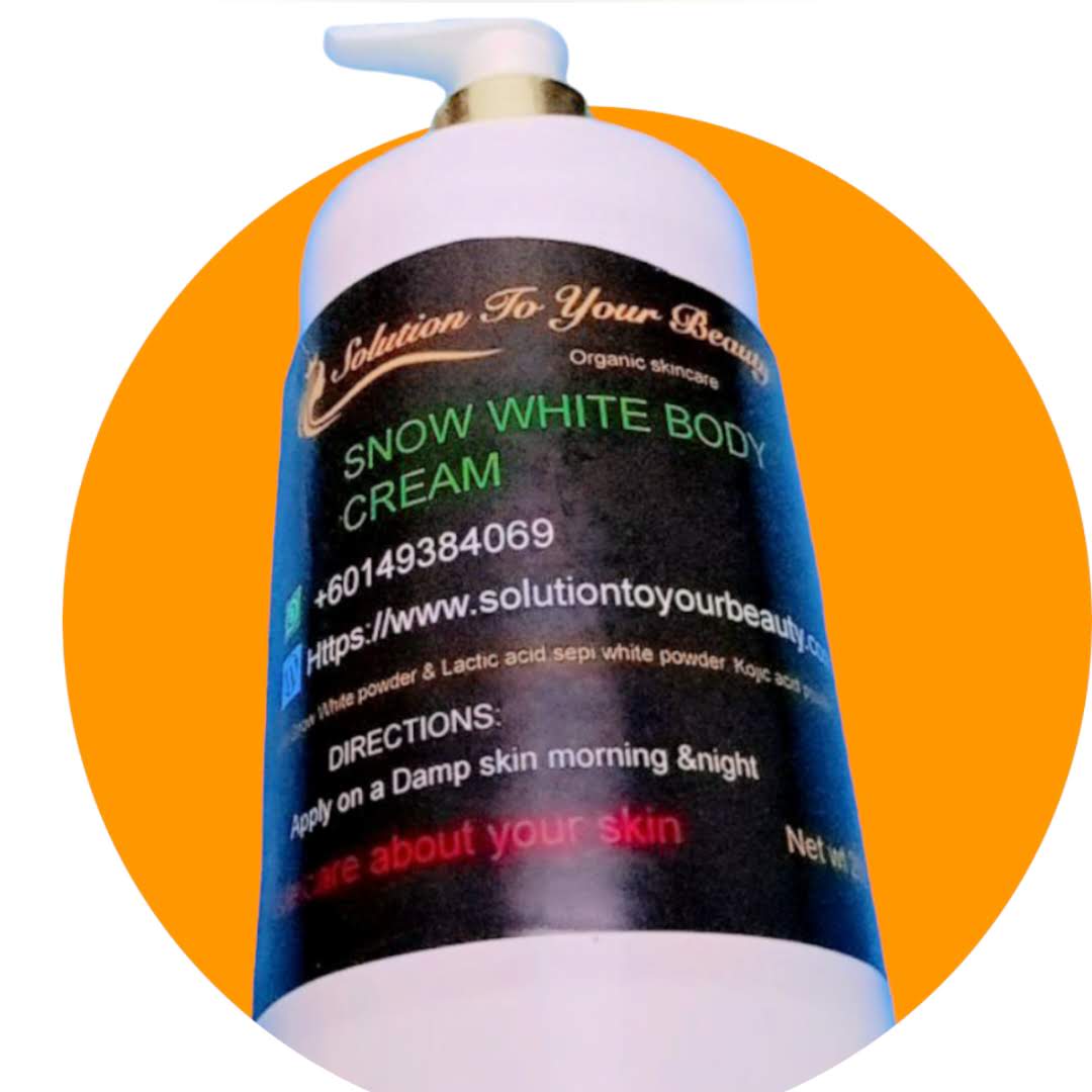 SNOW -WHITE BODY CREAM