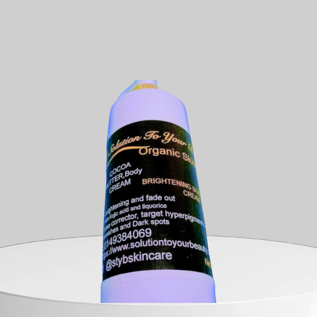 COCOA BUTTER BRIGHTENING BODY LOTION