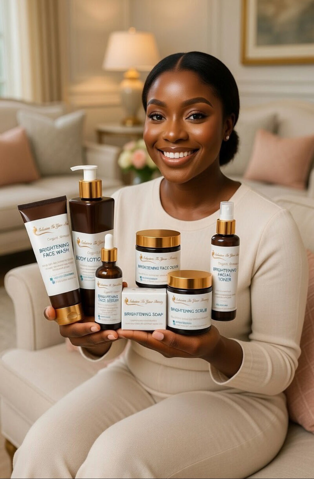 BRIGHTENING GLOWING FULL SET