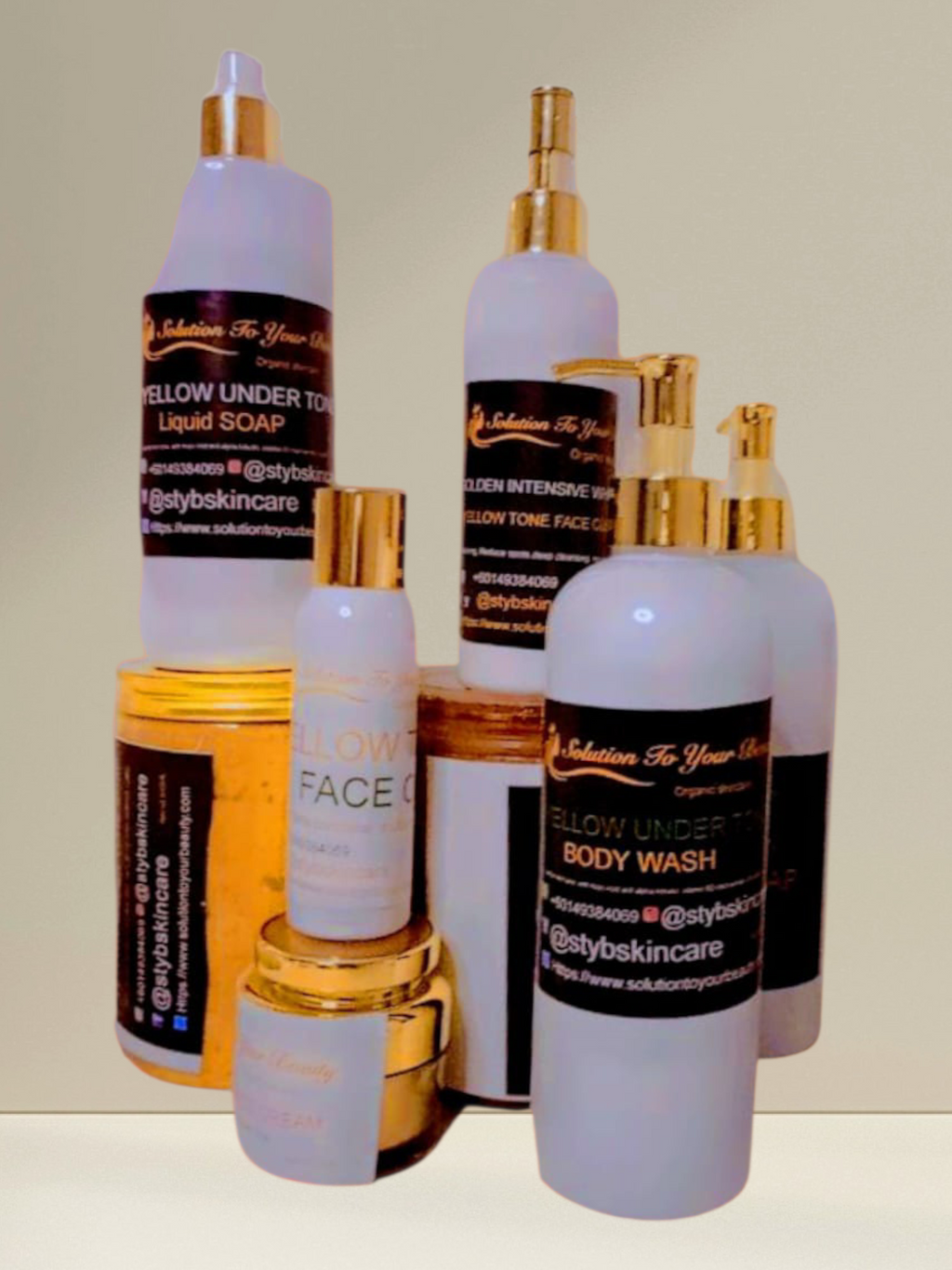 YELLOW UNDERTONE FULL SET