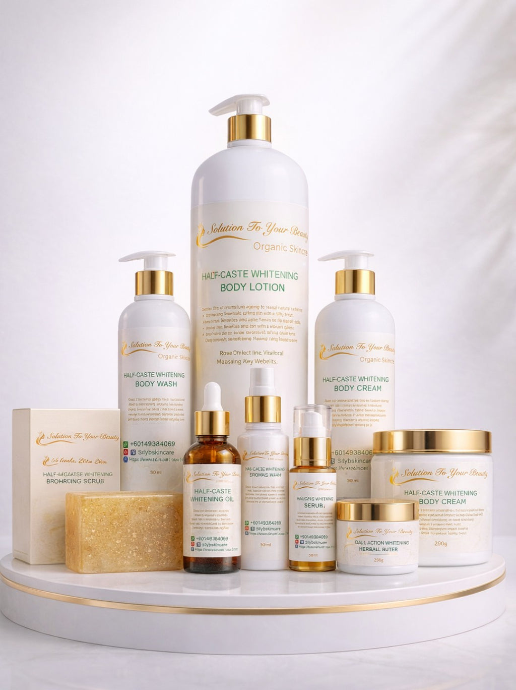 HALF-CASTE WHITENING FULL SET