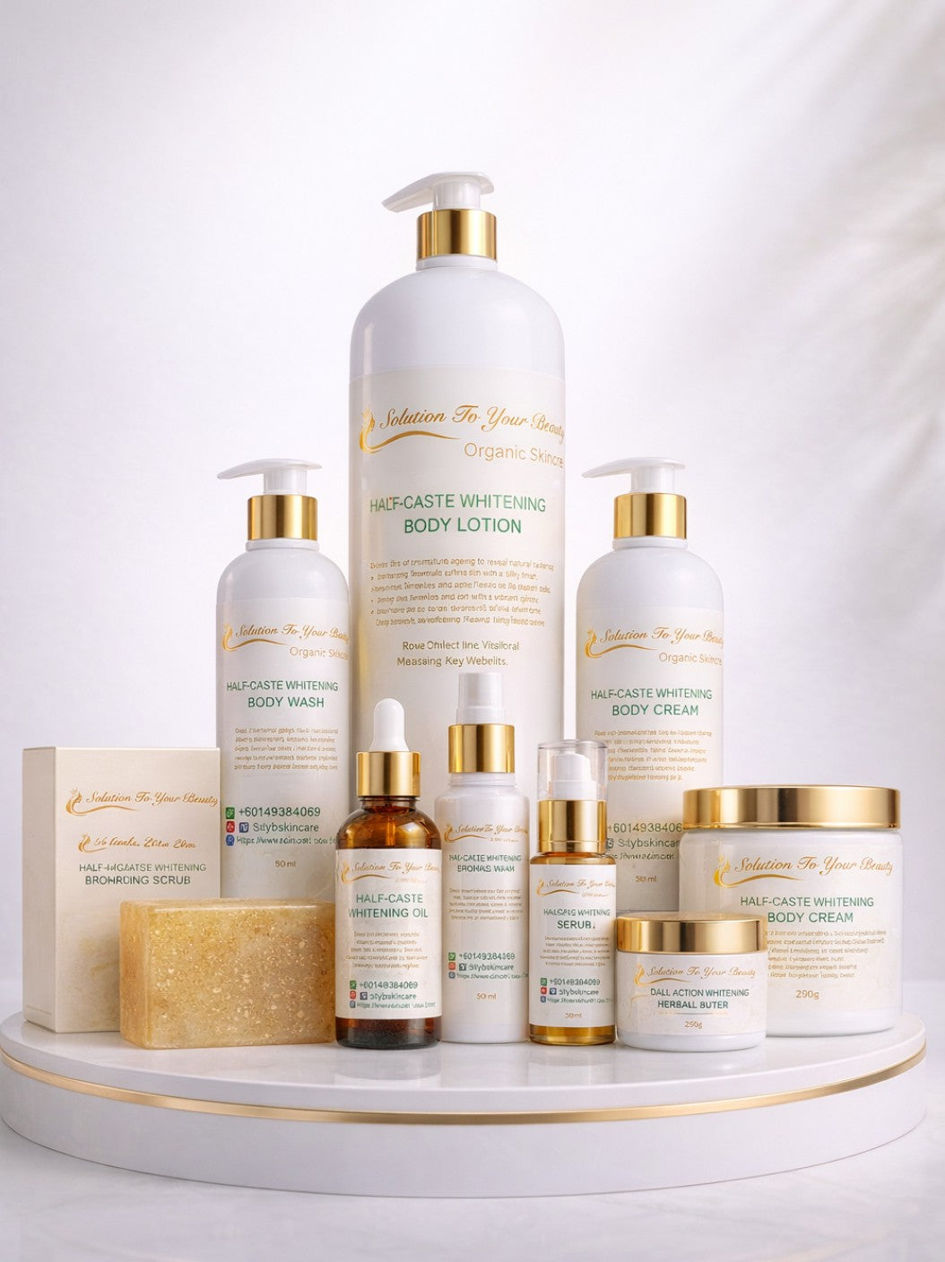 HALF-CASTE WHITENING FULL SET