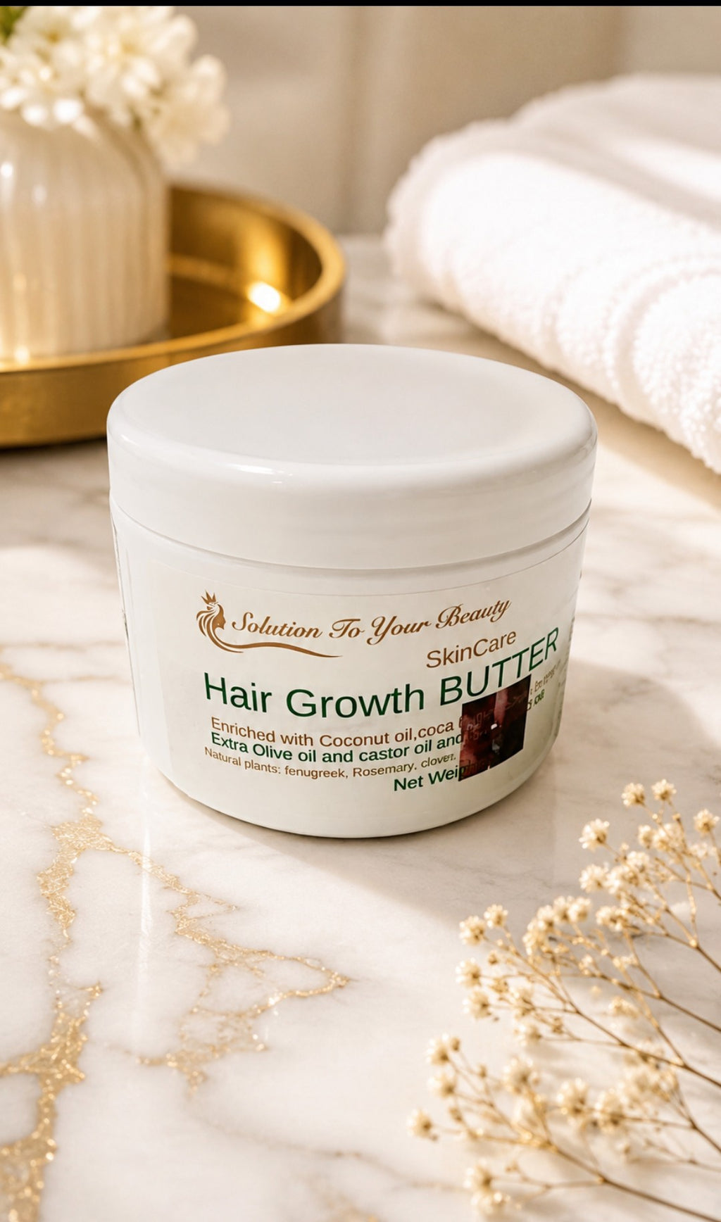 HAIR BUTTER CREAM for HAIR GROWTH