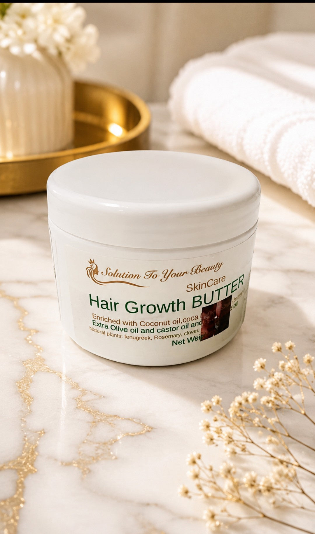 HAIR BUTTER CREAM for HAIR GROWTH