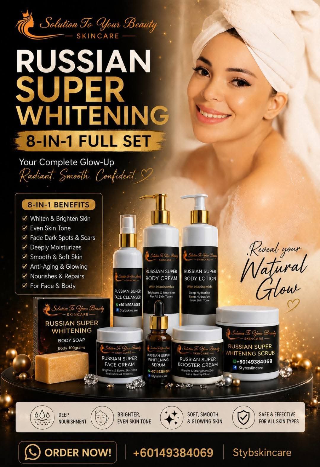 RUSSIAN SUPER WHITENING SET