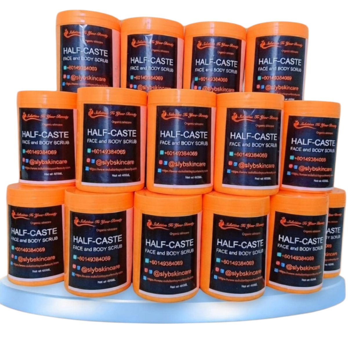 HALF-CASTE  FACE & BODY SCRUB
