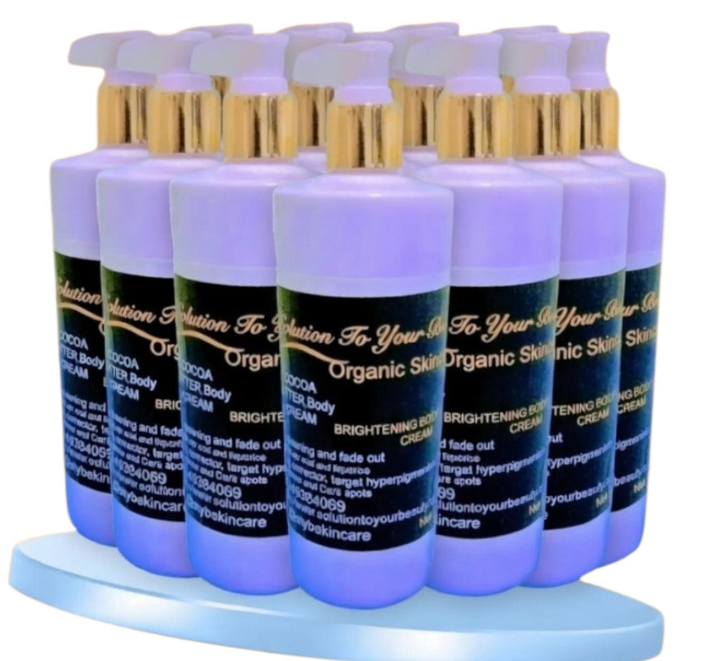 COCOA BUTTER BRIGHTENING BODY LOTION