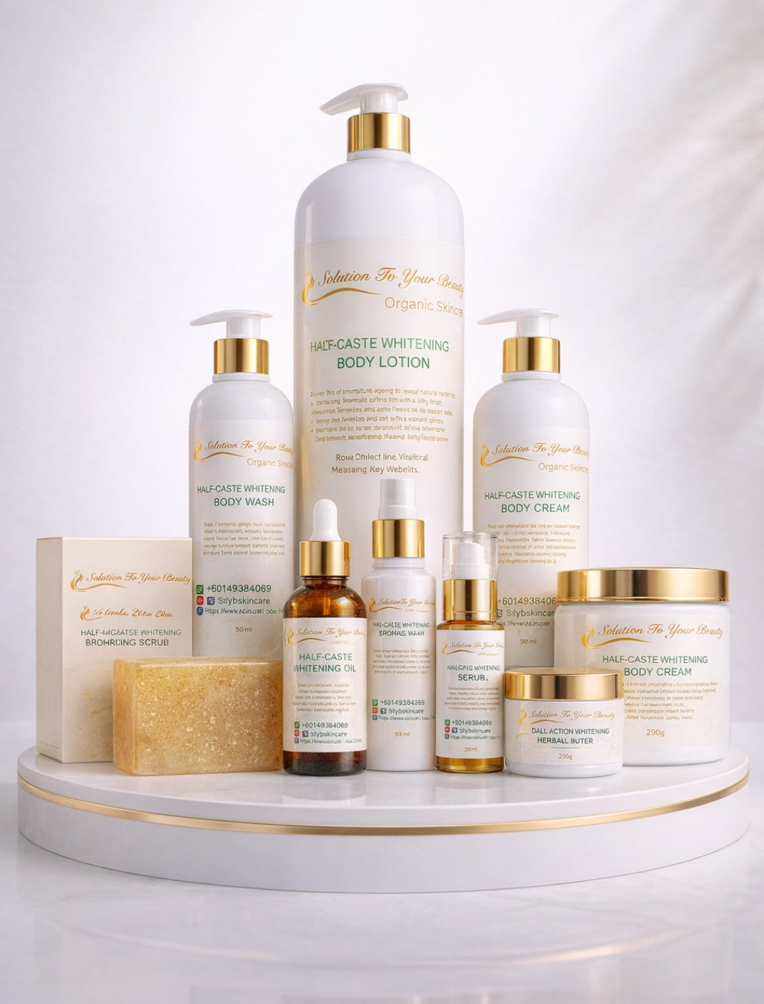 HALF-CASTE WHITENING FULL SET