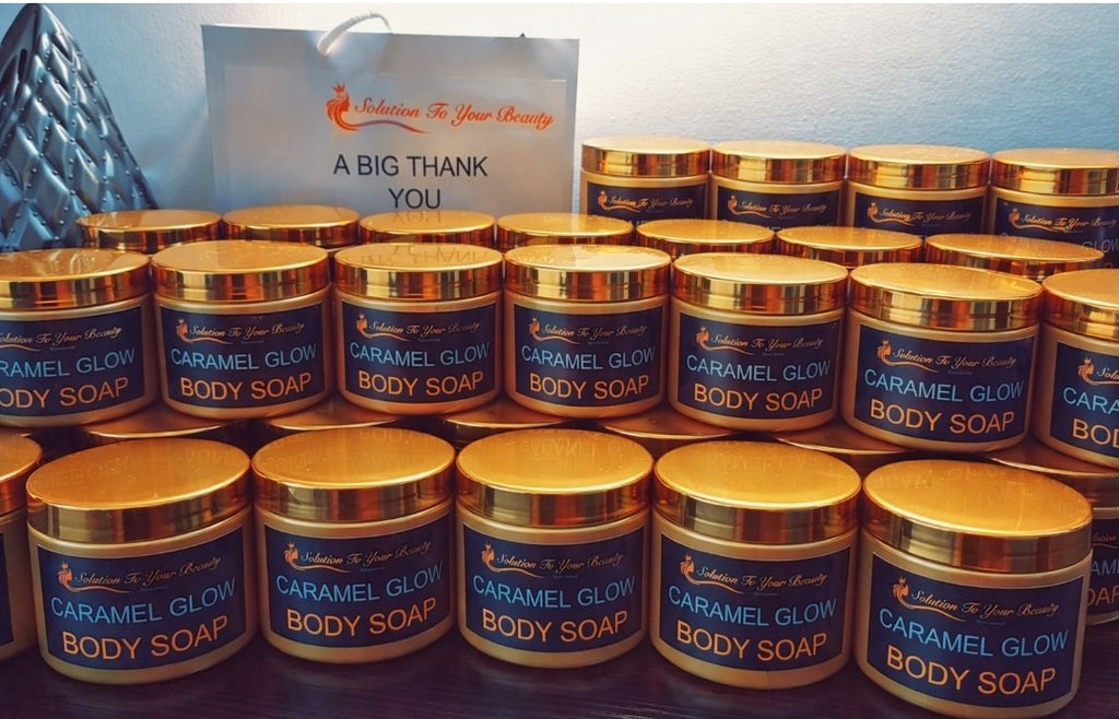 CARAMEL GLOW BODY SOAP