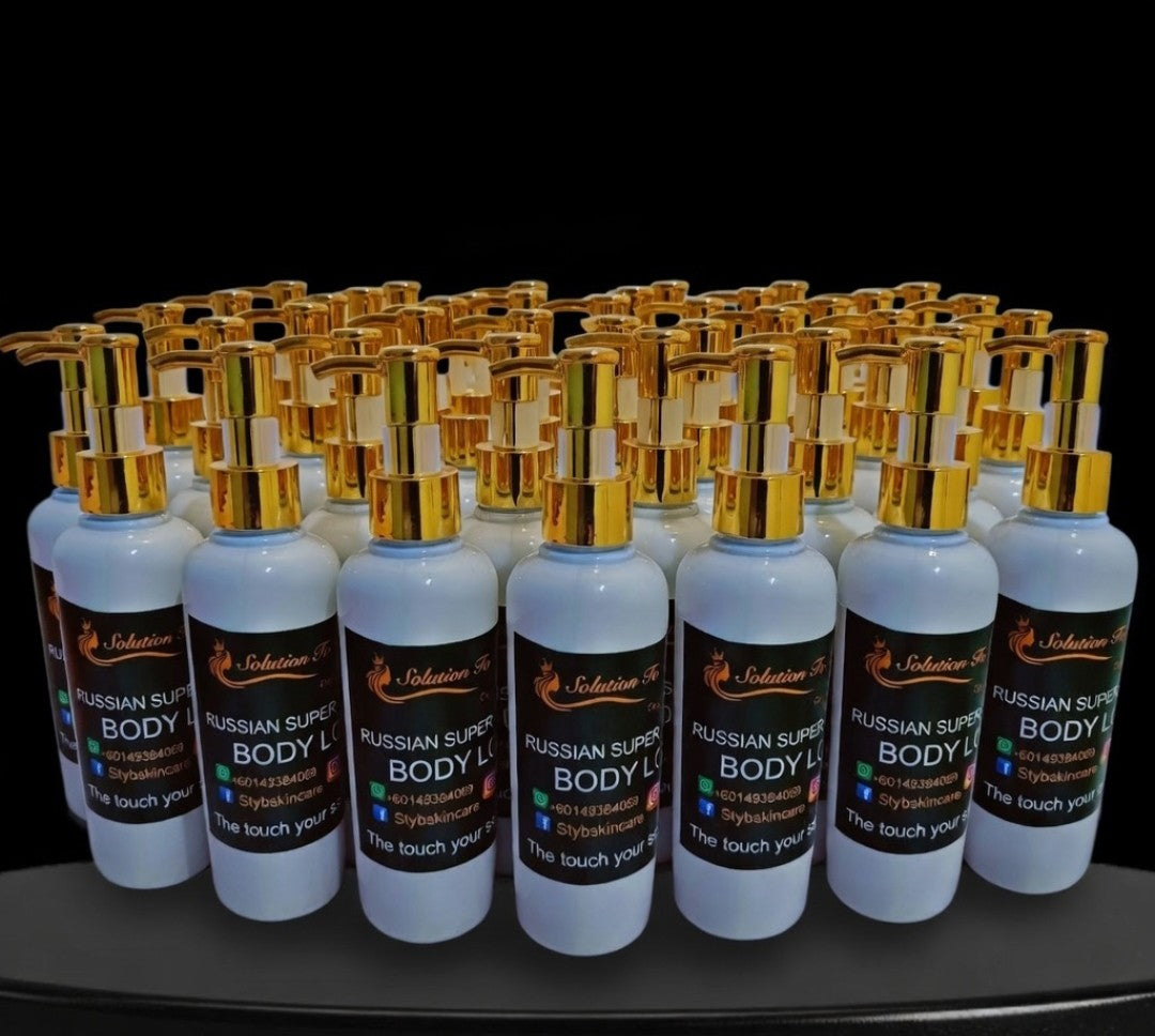 RUSSIAN SUPER WHITENING BODY LOTION